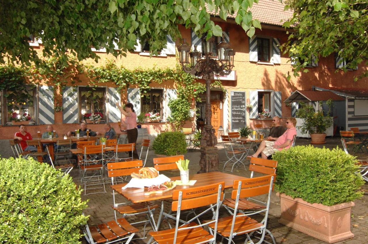 Landhotel Gutshof Camping Badhuetten Tettnang Buitenkant foto